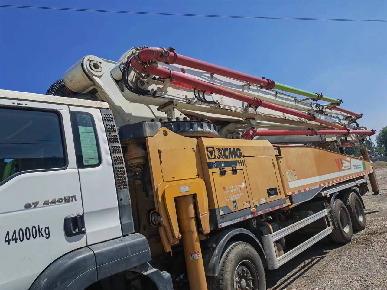 XCMG Official Concrete Construction Machinery HB62V 62m Used Mobile Concrete Pump for Sale - Bomba de hormigón: foto 4 XCMG Official Concrete Construction Machinery HB62V 62m Used Mobile Concrete Pump for Sale - Bomba de hormigón: foto 4