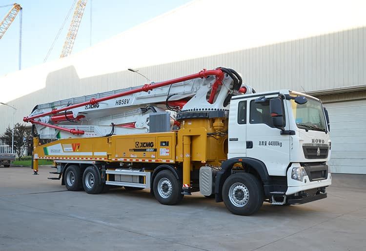 XCMG Official HB58V Cement Pump Machine 58m Used Concrete Pump Truck with Factory Price - Bomba de hormigón: foto 2 XCMG Official HB58V Cement Pump Machine 58m Used Concrete Pump Truck with Factory Price - Bomba de hormigón: foto 2