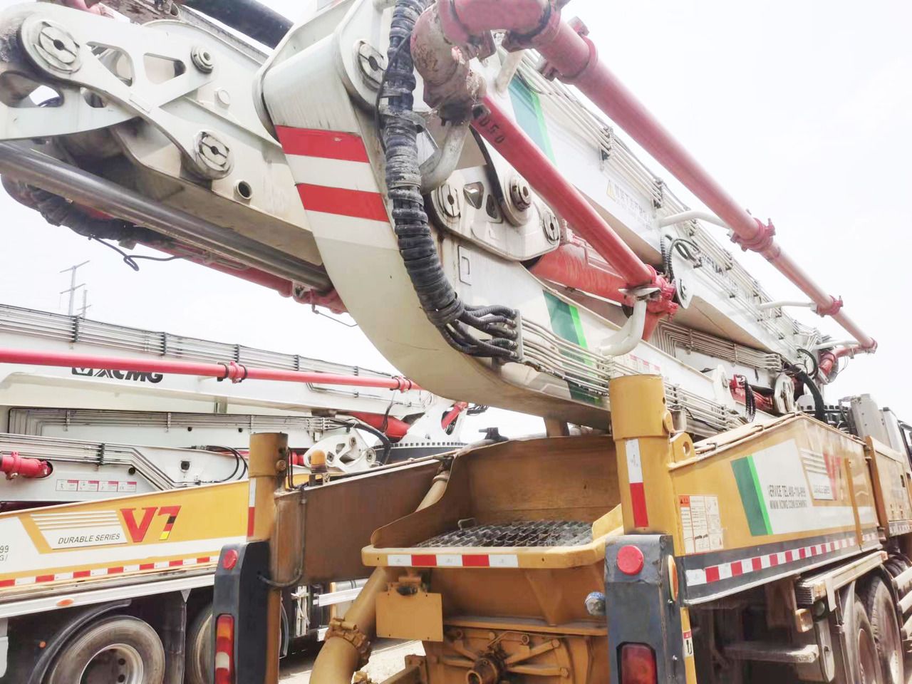 XCMG Official HB58V Cement Pump Machine 58m Used Concrete Pump Truck with Factory Price - Bomba de hormigón: foto 5 XCMG Official HB58V Cement Pump Machine 58m Used Concrete Pump Truck with Factory Price - Bomba de hormigón: foto 5