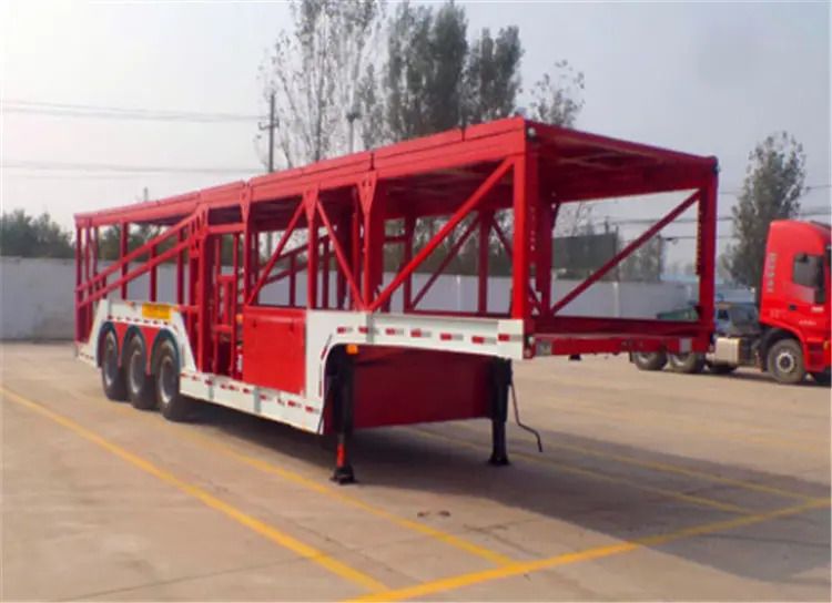 XCMG Official Manufacturer 3 Axles Car Transport Carrier Semi-Trailer for Sale - Portavehículos semirremolque: foto 5 XCMG Official Manufacturer 3 Axles Car Transport Carrier Semi-Trailer for Sale - Portavehículos semirremolque: foto 5