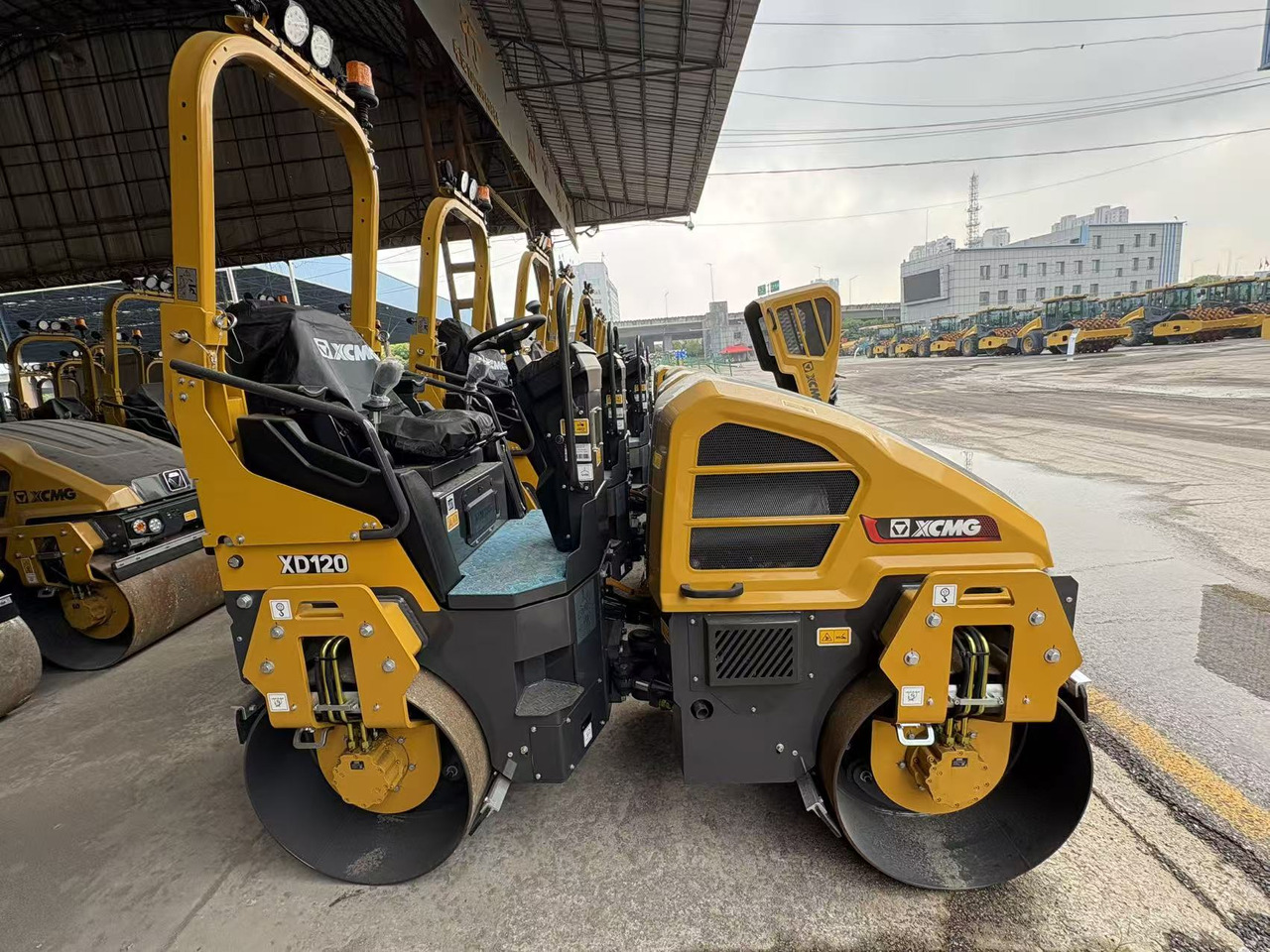 XCMG small XD120 Double Drum Vibratory Road Roller - Mini compactadora: foto 4 XCMG small XD120 Double Drum Vibratory Road Roller - Mini compactadora: foto 4