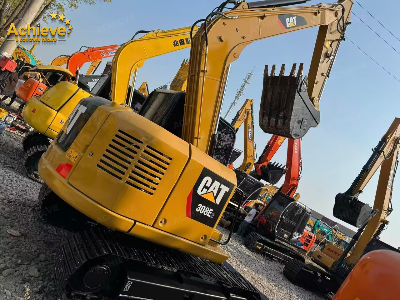 CATERPILLAR CATERPILLAR 307 CAT 36.5kW/h C2.4 DI 7,500 kg 51.0 kN 4.9 km/h【ACHIEVE】 TOP CONDITION!!! - Miniexcavadora: foto 4 CATERPILLAR CATERPILLAR 307 CAT 36.5kW/h C2.4 DI 7,500 kg 51.0 kN 4.9 km/h【ACHIEVE】 TOP CONDITION!!! - Miniexcavadora: foto 4
