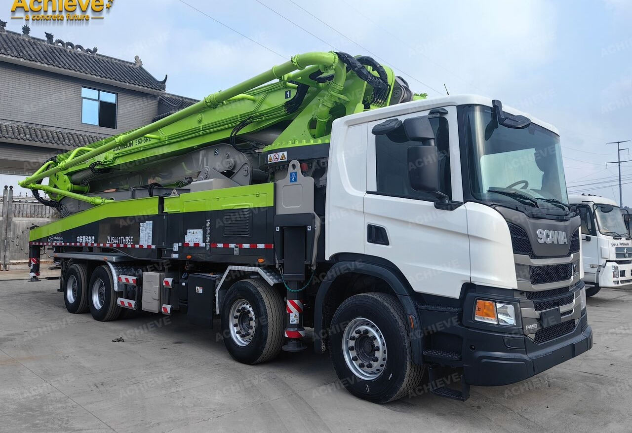 ZOOMLION ZOOMLION 2019 ZOOMLION 56X-6RZ 56M Scania P450 8x4【ACHIEVE】TOP CONDITION!!! - Bomba de hormigón: foto 1 ZOOMLION ZOOMLION 2019 ZOOMLION 56X-6RZ 56M Scania P450 8x4【ACHIEVE】TOP CONDITION!!! - Bomba de hormigón: foto 1