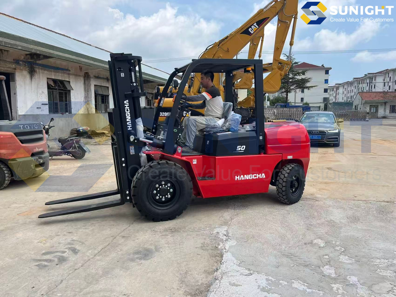 HANGCHA CPCD50 Forklift Brand New Condition - Carretilla elevadora diésel: foto 4 HANGCHA CPCD50 Forklift Brand New Condition - Carretilla elevadora diésel: foto 4
