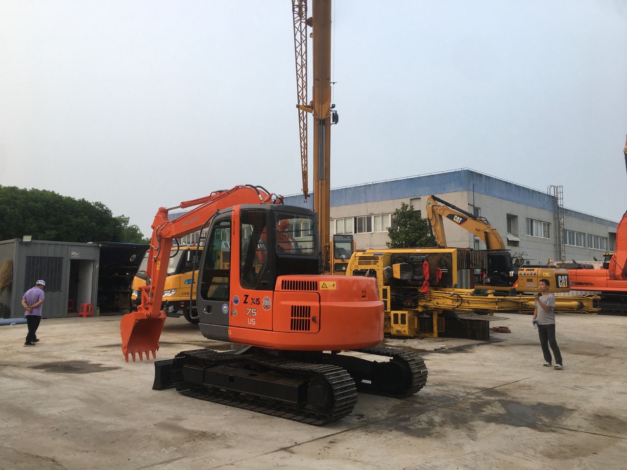 Hitachi 7.5Ton Small Excavator with Crawler Track Used Excavator for Sale - Excavadora de cadenas: foto 3 Hitachi 7.5Ton Small Excavator with Crawler Track Used Excavator for Sale - Excavadora de cadenas: foto 3