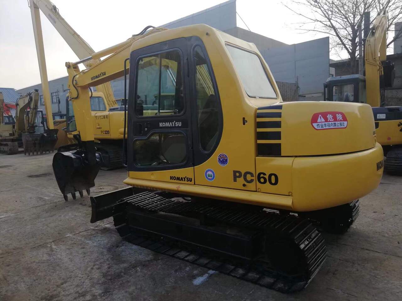 KOMATSU mini excavator Komatsu PC60, PC55, PC50 - Miniexcavadora: foto 5 KOMATSU mini excavator Komatsu PC60, PC55, PC50 - Miniexcavadora: foto 5