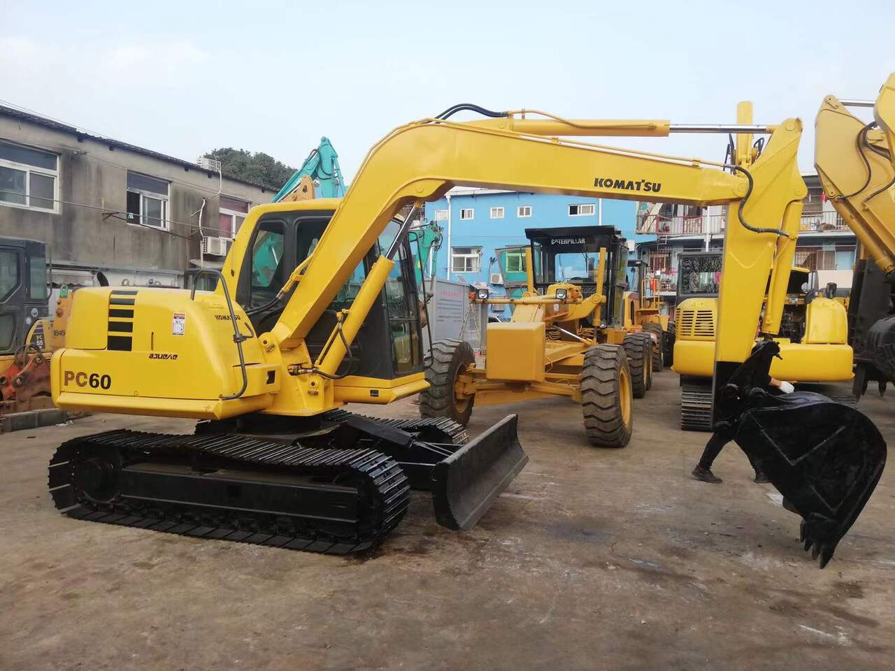 KOMATSU mini excavator Komatsu PC60, PC55, PC50 - Miniexcavadora: foto 2 KOMATSU mini excavator Komatsu PC60, PC55, PC50 - Miniexcavadora: foto 2