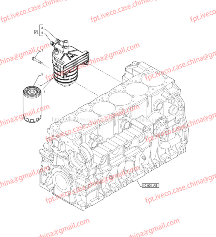 FPT IVECO CASE Cursor9 Euro 6 F2CFE612 A/B/D F2CFE614A*B041/F2CGE614F*V004 5802431166 Fuel Filter5801439820/504350911 - Filtro de combustible: foto 3 FPT IVECO CASE Cursor9 Euro 6 F2CFE612 A/B/D F2CFE614A*B041/F2CGE614F*V004 5802431166 Fuel Filter5801439820/504350911 - Filtro de combustible: foto 3