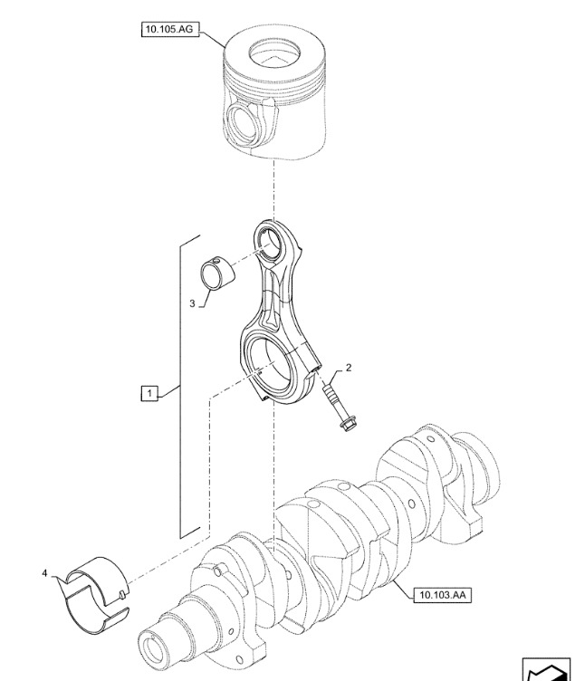 Iveco Daily Fiat Ducato F1AE F1C Connecting Rod 504341496 - Biela para Vehículo comercial ligero: foto 2 Iveco Daily Fiat Ducato F1AE F1C Connecting Rod 504341496 - Biela para Vehículo comercial ligero: foto 2
