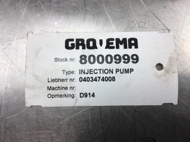 Bosch Fuel Injection Pump D914 - Bomba de combustible: foto 3 Bosch Fuel Injection Pump D914 - Bomba de combustible: foto 3