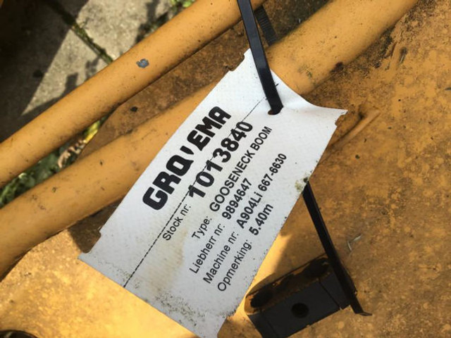 Implemento Liebherr Gooseneck Boom: foto 7