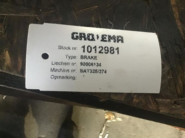 Piezas de freno Liebherr Brake: foto 12