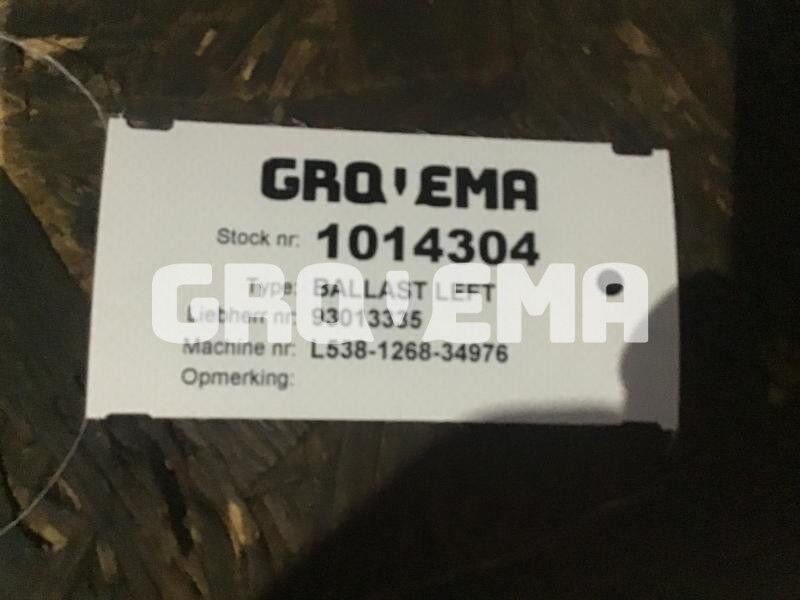 Liebherr Counterweight Left - Contrapeso para Maquinaria de construcción: foto 3 Liebherr Counterweight Left - Contrapeso para Maquinaria de construcción: foto 3