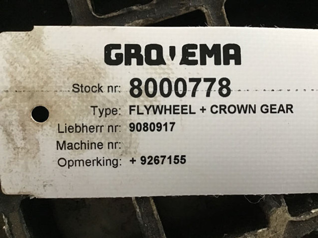 Liebherr Flywheel - Volante de inercia: foto 1 Liebherr Flywheel - Volante de inercia: foto 1