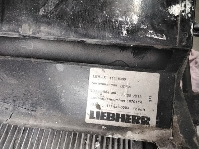 Liebherr Heater unit - Calefacción/ Ventilación: foto 5 Liebherr Heater unit - Calefacción/ Ventilación: foto 5