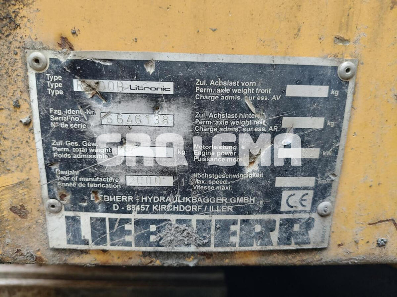 Liebherr R900B Li - Excavadora de cadenas: foto 4 Liebherr R900B Li - Excavadora de cadenas: foto 4