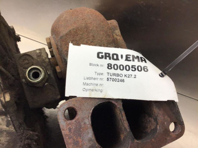 Turbocompresor Liebherr Turbo Charger k27.2: foto 7