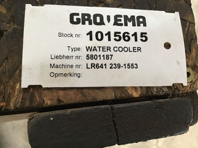 Liebherr Water Cooler - Radiador: foto 3 Liebherr Water Cooler - Radiador: foto 3