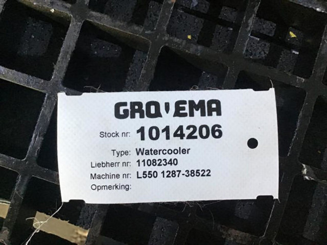 Liebherr Water cooler - Radiador: foto 4 Liebherr Water cooler - Radiador: foto 4