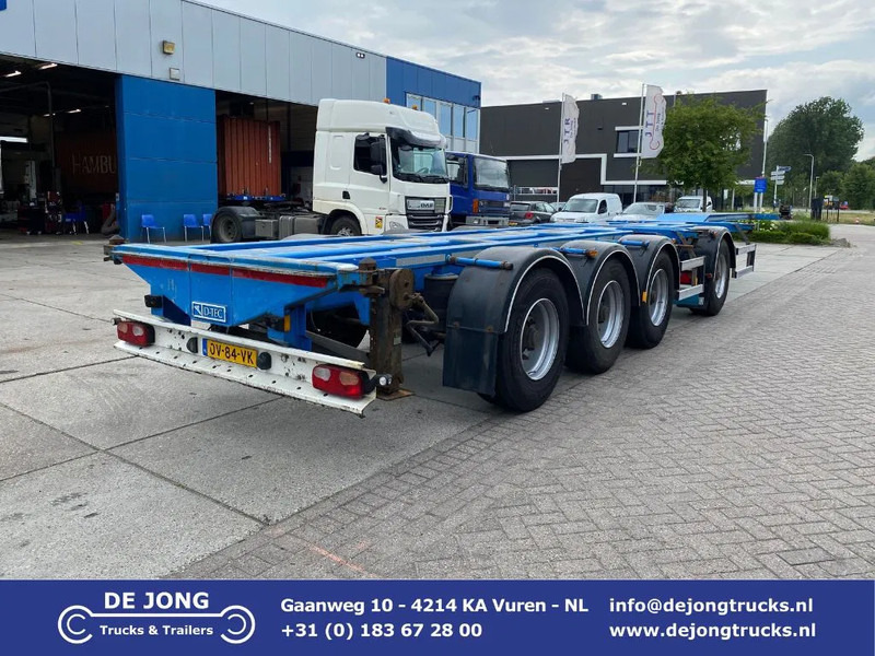 D-Tec CT-43-04D VCC-05 Combitrailer / 4 Axles / 1x Lift Axle - Portacontenedore/ Intercambiable semirremolque: foto 1 D-Tec CT-43-04D VCC-05 Combitrailer / 4 Axles / 1x Lift Axle - Portacontenedore/ Intercambiable semirremolque: foto 1