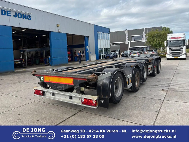D-Tec CT-60-05D / 5 Axles / 3x Steering Axle / 4x Lift Axle / BPW - Portacontenedore/ Intercambiable semirremolque: foto 1 D-Tec CT-60-05D / 5 Axles / 3x Steering Axle / 4x Lift Axle / BPW - Portacontenedore/ Intercambiable semirremolque: foto 1