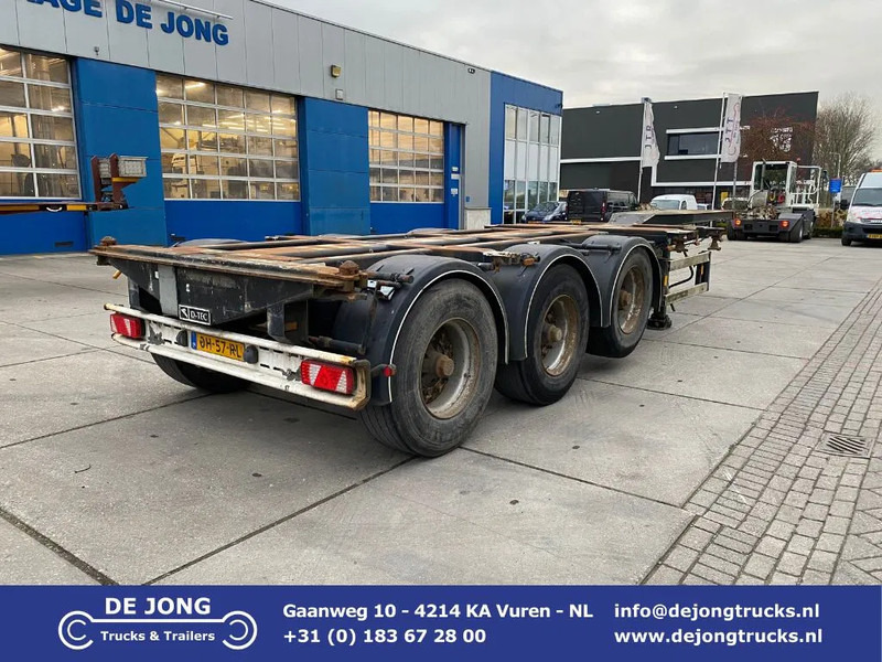D-Tec FT-43-03V / Flexitrailer / 2x Extendable / BPW / 1x Lift Axle - Portacontenedore/ Intercambiable semirremolque: foto 1 D-Tec FT-43-03V / Flexitrailer / 2x Extendable / BPW / 1x Lift Axle - Portacontenedore/ Intercambiable semirremolque: foto 1
