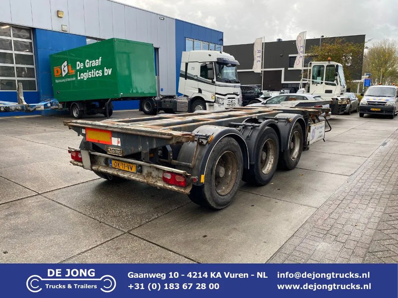 D-Tec FT-43-03V / Flexitrailer / 3x Extendable / SAF / 1x Lift Axle - Portacontenedore/ Intercambiable semirremolque: foto 1 D-Tec FT-43-03V / Flexitrailer / 3x Extendable / SAF / 1x Lift Axle - Portacontenedore/ Intercambiable semirremolque: foto 1