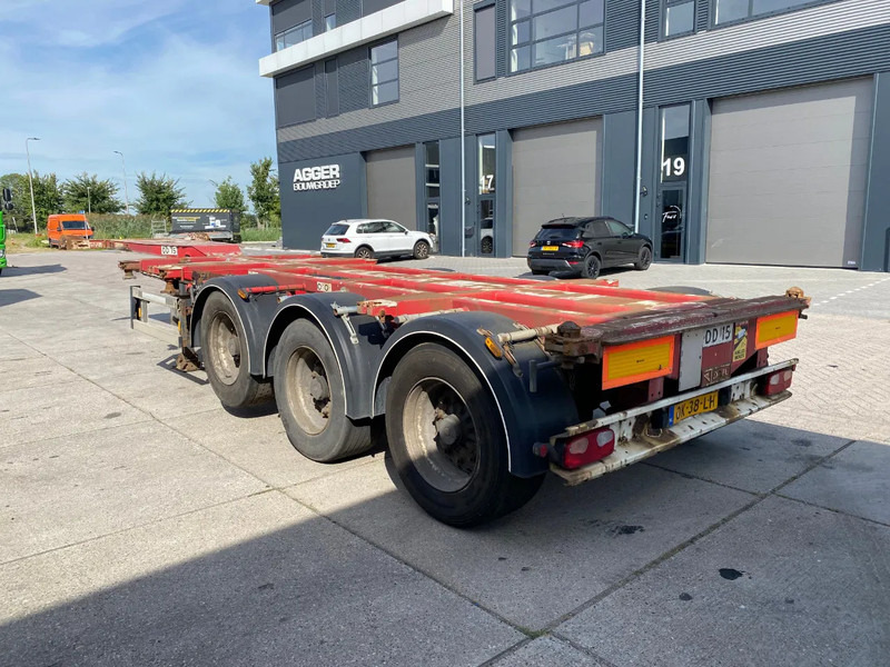 D-Tec FT-43-03V / Flexitrailer / 3x Extendable / SAF / 1x Lift Axle - Portacontenedore/ Intercambiable semirremolque: foto 3 D-Tec FT-43-03V / Flexitrailer / 3x Extendable / SAF / 1x Lift Axle - Portacontenedore/ Intercambiable semirremolque: foto 3