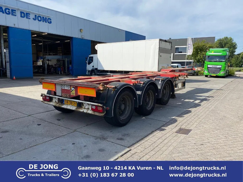 D-Tec FT-43-03V / Flexitrailer / 3x Extendable / SAF / 1x Lift Axle - Portacontenedore/ Intercambiable semirremolque: foto 1 D-Tec FT-43-03V / Flexitrailer / 3x Extendable / SAF / 1x Lift Axle - Portacontenedore/ Intercambiable semirremolque: foto 1
