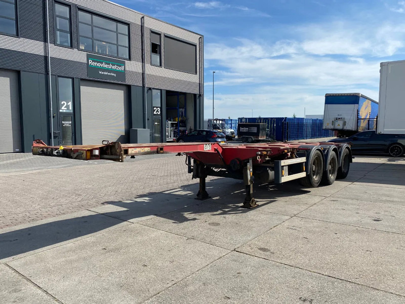 D-Tec FT-43-03V / Flexitrailer / 3x Extendable / SAF / 1x Lift Axle - Portacontenedore/ Intercambiable semirremolque: foto 4 D-Tec FT-43-03V / Flexitrailer / 3x Extendable / SAF / 1x Lift Axle - Portacontenedore/ Intercambiable semirremolque: foto 4