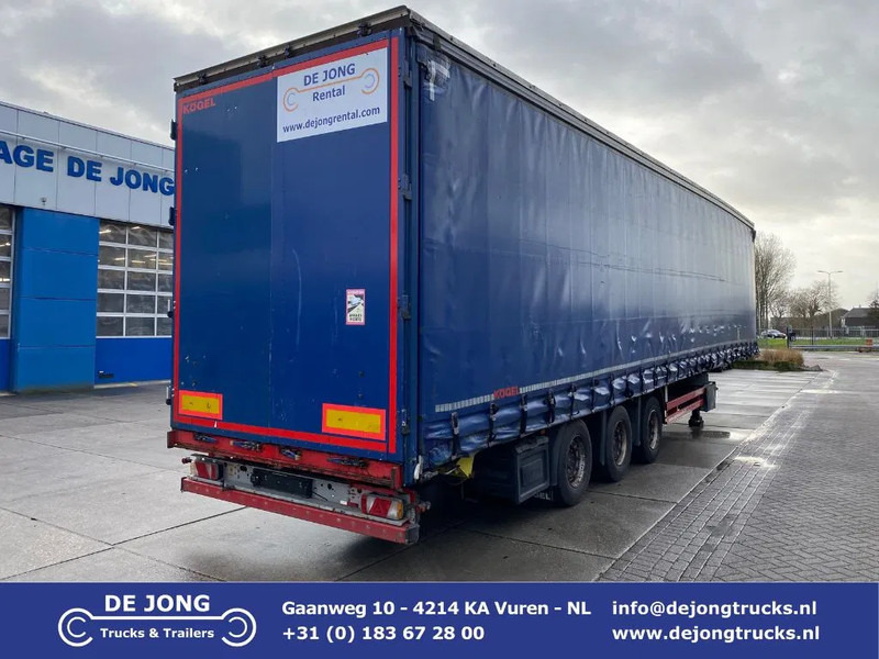 Kögel S24-1 Mega / Expandable + Lifting Roof / Coil / SAF + Disc - Semirremolque lona: foto 1 Kögel S24-1 Mega / Expandable + Lifting Roof / Coil / SAF + Disc - Semirremolque lona: foto 1