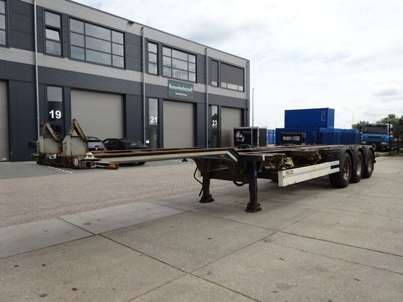 Kögel SW24 Container Chassis / 2x Extendable / BPW + Drum - Portacontenedore/ Intercambiable semirremolque: foto 4 Kögel SW24 Container Chassis / 2x Extendable / BPW + Drum - Portacontenedore/ Intercambiable semirremolque: foto 4
