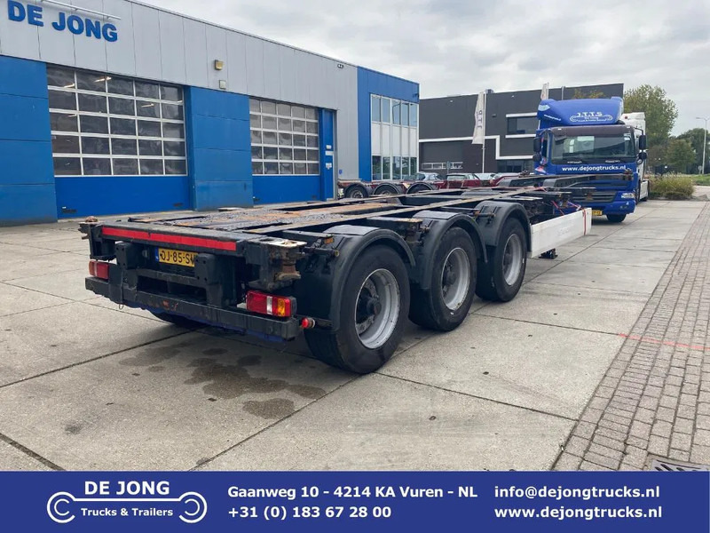 Krone SD 27 / Container Chassis / BPW + Disc / 1x Extendable / 1x Lift Axle - Portacontenedore/ Intercambiable semirremolque: foto 1 Krone SD 27 / Container Chassis / BPW + Disc / 1x Extendable / 1x Lift Axle - Portacontenedore/ Intercambiable semirremolque: foto 1
