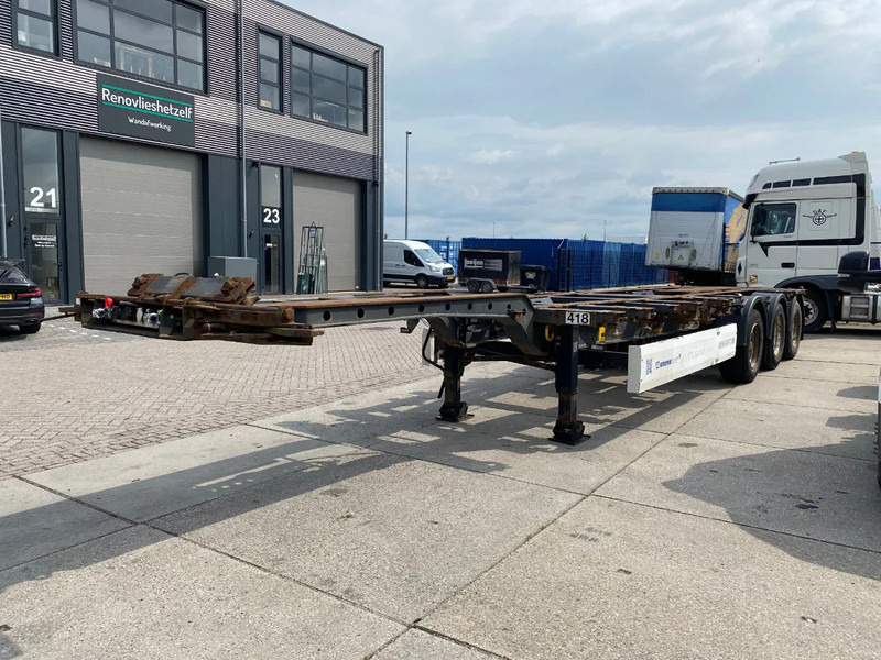 Krone SD 27 / Container Chassis / BPW + Drum / 1x Extendable / 45 FT - Portacontenedore/ Intercambiable semirremolque: foto 4 Krone SD 27 / Container Chassis / BPW + Drum / 1x Extendable / 45 FT - Portacontenedore/ Intercambiable semirremolque: foto 4