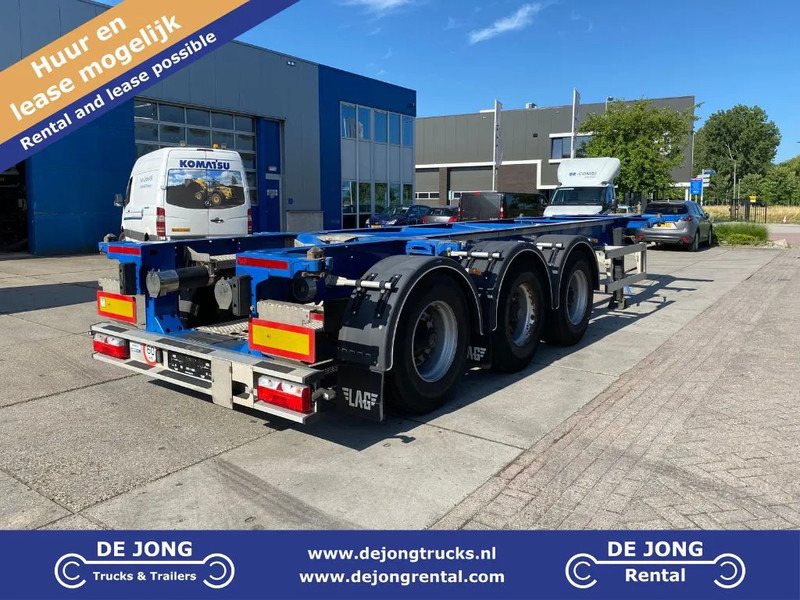 LAG 20-30 FT Tank Chassis / BPW + Disc - Portacontenedore/ Intercambiable semirremolque: foto 1 LAG 20-30 FT Tank Chassis / BPW + Disc - Portacontenedore/ Intercambiable semirremolque: foto 1
