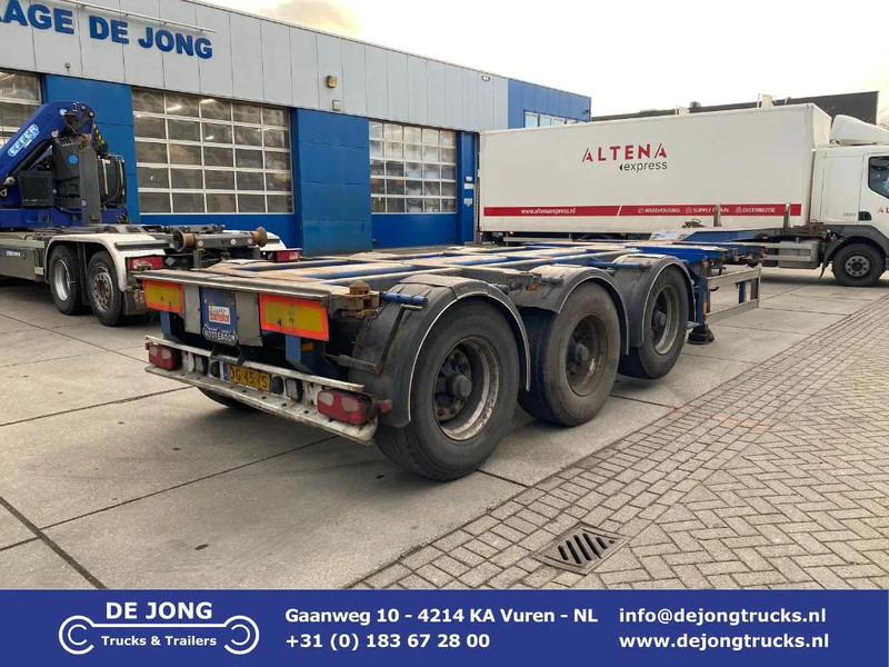 Nooteboom FT-43-03V / 2x Extendable / 1x Lift Axle / BPW + Disc - Portacontenedore/ Intercambiable semirremolque: foto 1 Nooteboom FT-43-03V / 2x Extendable / 1x Lift Axle / BPW + Disc - Portacontenedore/ Intercambiable semirremolque: foto 1