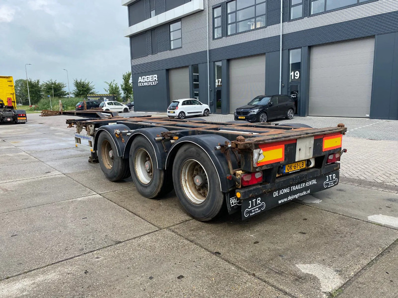 Pacton T3-010 / 3x Extendable / SAF + Drum / 1x lift - Portacontenedore/ Intercambiable semirremolque: foto 3 Pacton T3-010 / 3x Extendable / SAF + Drum / 1x lift - Portacontenedore/ Intercambiable semirremolque: foto 3