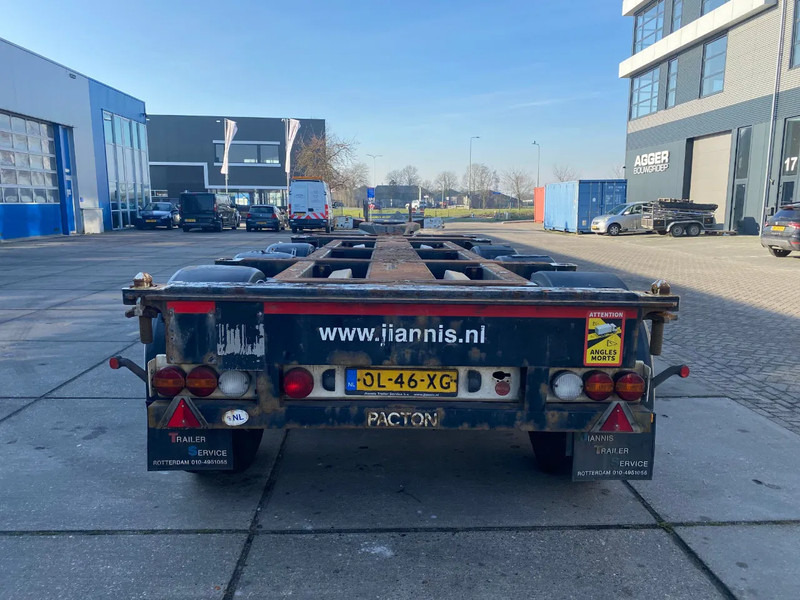 Pacton TXC 343 Multi / 3x Extendable / 1x Lift Axle - Portacontenedore/ Intercambiable semirremolque: foto 2 Pacton TXC 343 Multi / 3x Extendable / 1x Lift Axle - Portacontenedore/ Intercambiable semirremolque: foto 2