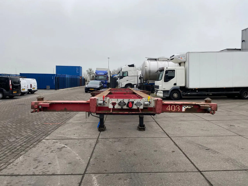 Schmitz Cargobull SCF 24 G Chassis / SAF + Disc / 1x Extendable / Lift axle - Portacontenedore/ Intercambiable semirremolque: foto 4 Schmitz Cargobull SCF 24 G Chassis / SAF + Disc / 1x Extendable / Lift axle - Portacontenedore/ Intercambiable semirremolque: foto 4