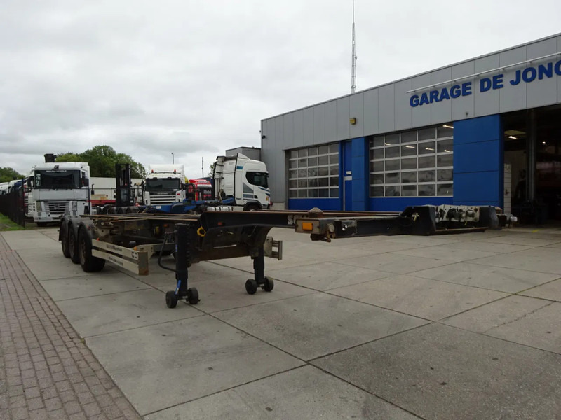 Portacontenedore/ Intercambiable semirremolque Schmitz Cargobull SCF 27 / SAF + Disc / 1x Extendable / 1x Lift Axle: foto 6