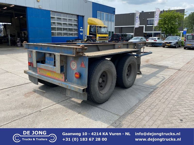 Van Hool 20FT Chassis / Steel Suspension / Double Air - Portacontenedore/ Intercambiable semirremolque: foto 1 Van Hool 20FT Chassis / Steel Suspension / Double Air - Portacontenedore/ Intercambiable semirremolque: foto 1