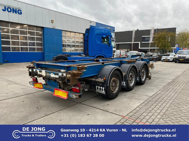 Van Hool 3B0079 / 2x Extendable / SAF Disc - Portacontenedore/ Intercambiable semirremolque: foto 1 Van Hool 3B0079 / 2x Extendable / SAF Disc - Portacontenedore/ Intercambiable semirremolque: foto 1