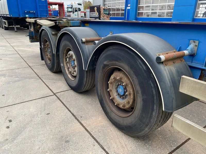 Portacontenedore/ Intercambiable semirremolque Van Hool 3B0079 / Container chassis / SAF + Disc: foto 6 Portacontenedore/ Intercambiable semirremolque Van Hool 3B0079 / Container chassis / SAF + Disc: foto 6