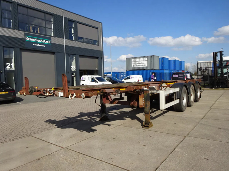 Van Hool Tank Chassis 20 + 30 FT / ADR / BPW + Drum - Portacontenedore/ Intercambiable semirremolque: foto 4 Van Hool Tank Chassis 20 + 30 FT / ADR / BPW + Drum - Portacontenedore/ Intercambiable semirremolque: foto 4