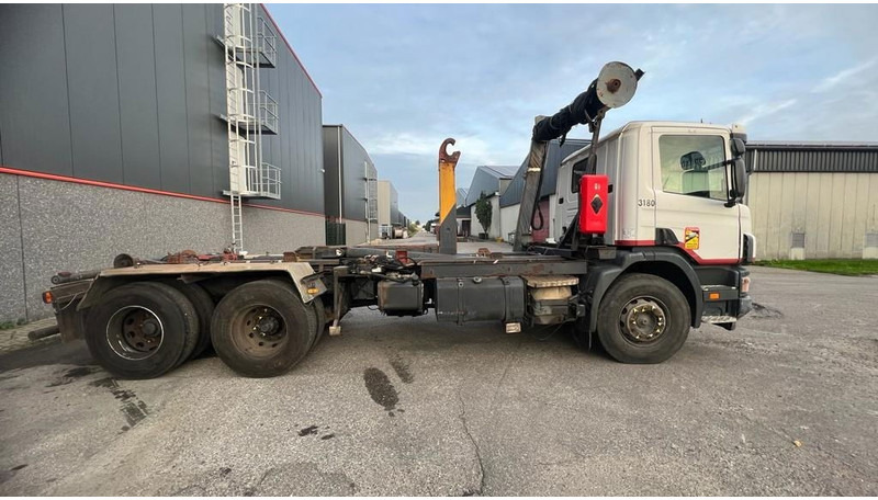 Scania P114-380 Manual + FULL STEEL+ Retarder - Haakarmsysteem - Multibasculante camión: foto 1 Scania P114-380 Manual + FULL STEEL+ Retarder - Haakarmsysteem - Multibasculante camión: foto 1
