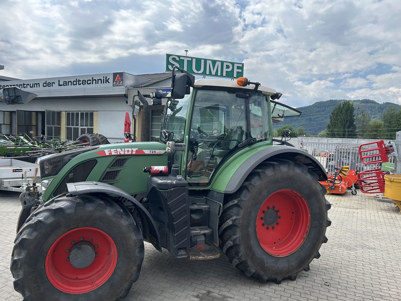 Fendt 724 Vario - Tractor: foto 5 Fendt 724 Vario - Tractor: foto 5