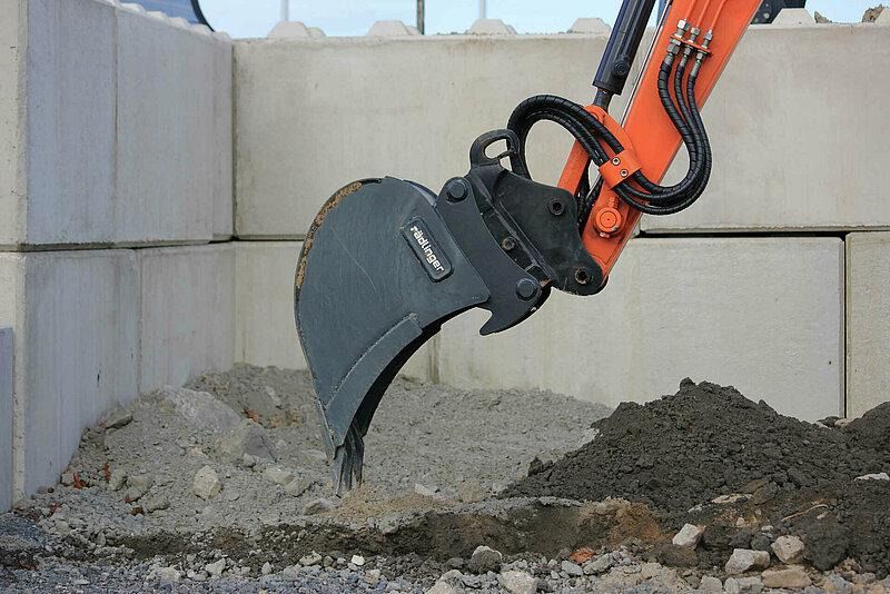 Rädlinger Tieflöffel 40 cm MS03 /für Bagger 3,5 - 5 t / Lehnhoff - Cazo para excavadora: foto 3 Rädlinger Tieflöffel 40 cm MS03 /für Bagger 3,5 - 5 t / Lehnhoff - Cazo para excavadora: foto 3