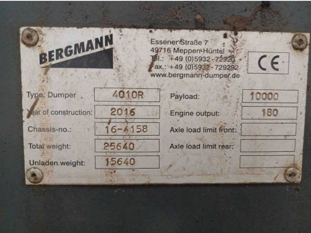 Bergmann 4010 R - Dúmper: foto 5 Bergmann 4010 R - Dúmper: foto 5