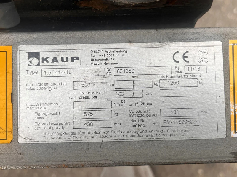 Implemento Kaup 1.5T414-1L: foto 6