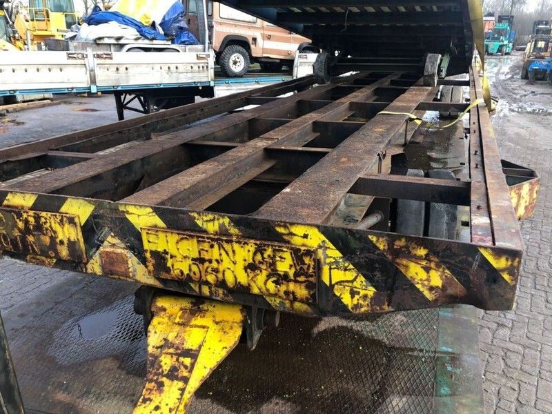 Onbekend 20 TON ZWARE LAST WAGEN - Remolque: foto 1 Onbekend 20 TON ZWARE LAST WAGEN - Remolque: foto 1